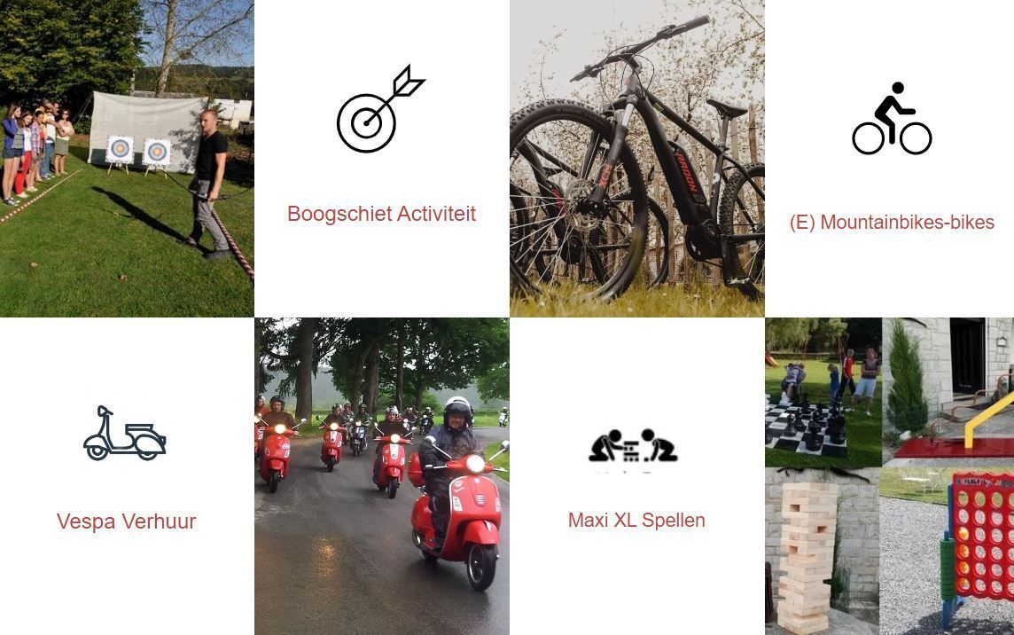 activiteiten in de ardennen
