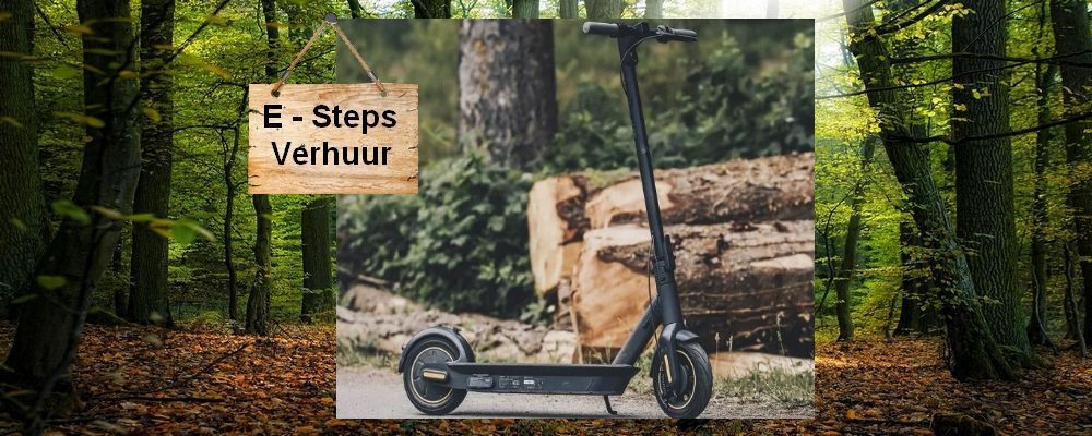 elektrische steps te huur in de ardennen