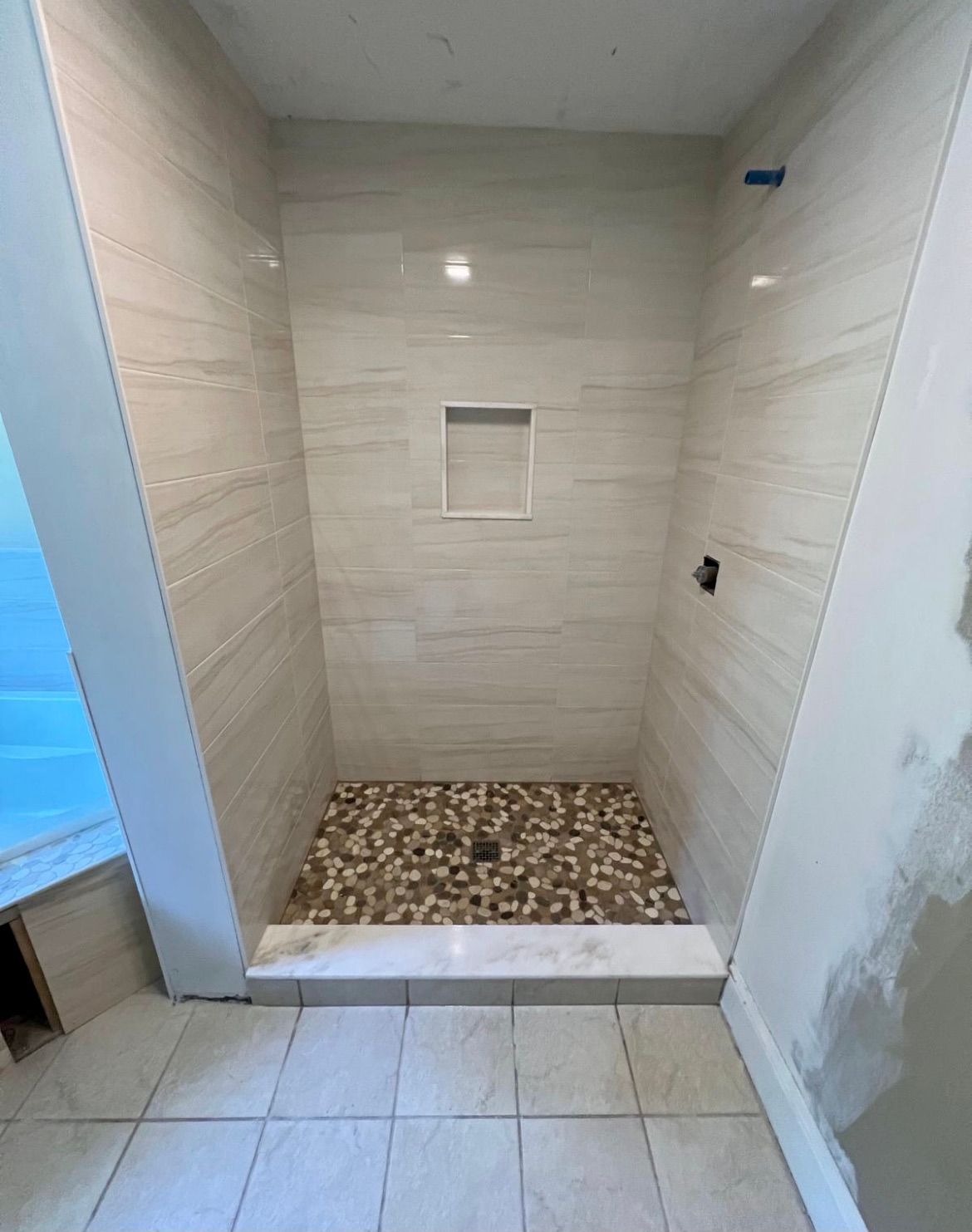 Bathroom remodel by licensed contractor in shrewsbury Massachusetts
