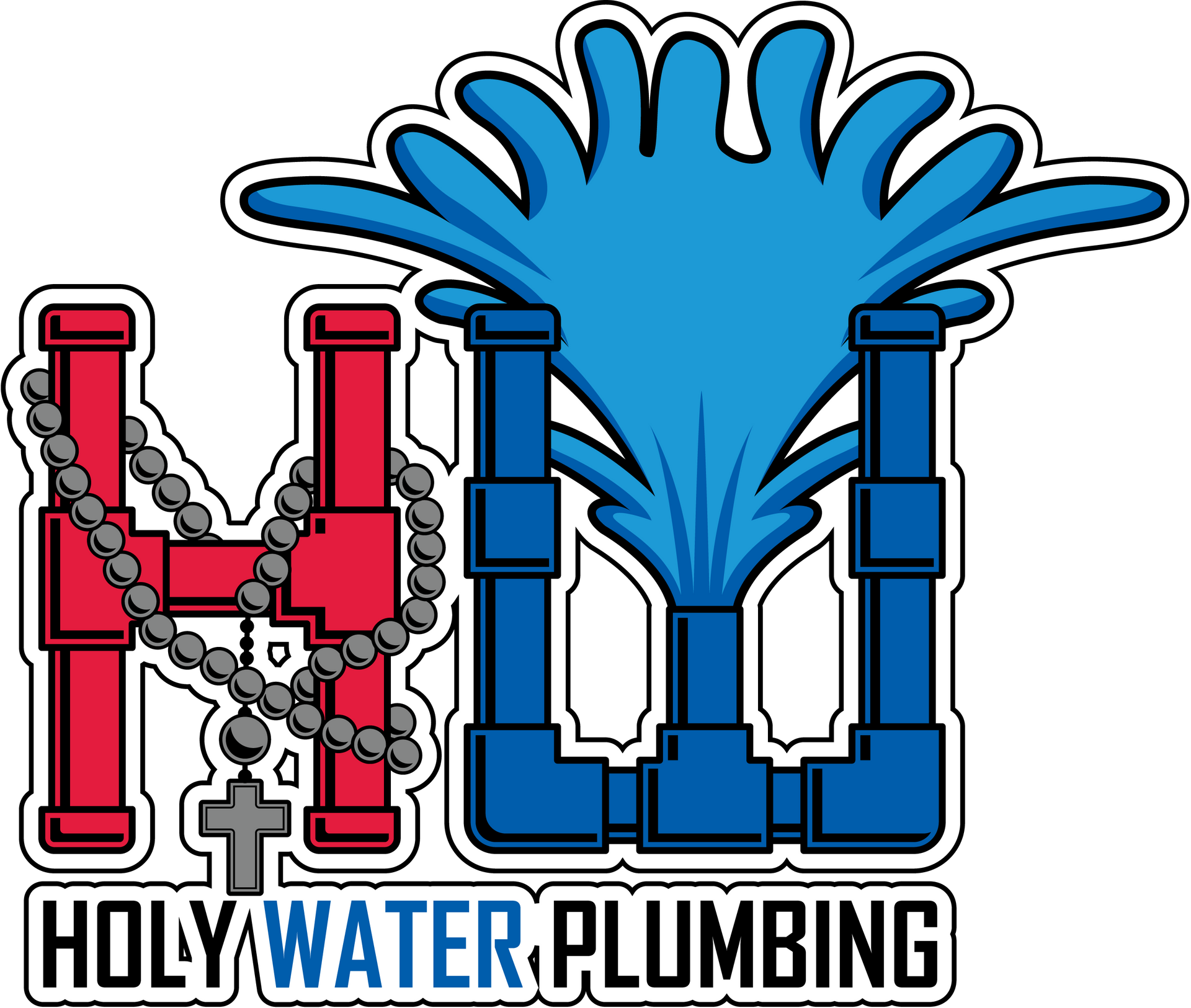 Holy Water Plumbing Logo