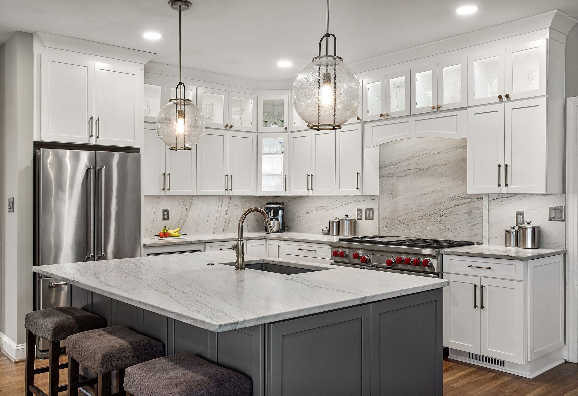 An after photo of the Castle Kitchen