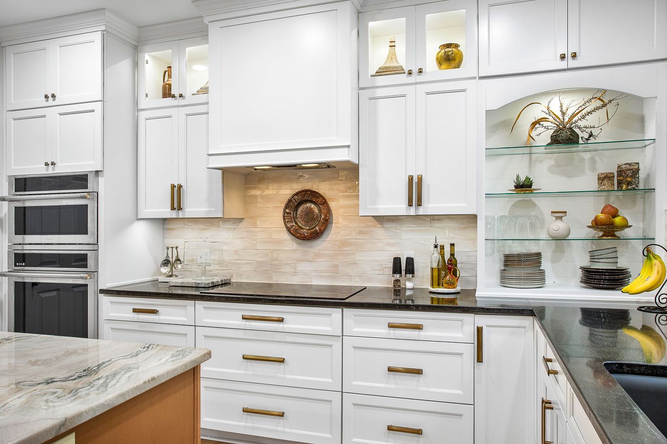 A photo of the Tinsley kitchen after we remodeling it