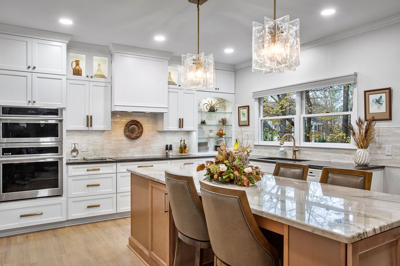 A photo of the Tinsley kitchen after we remodeling it