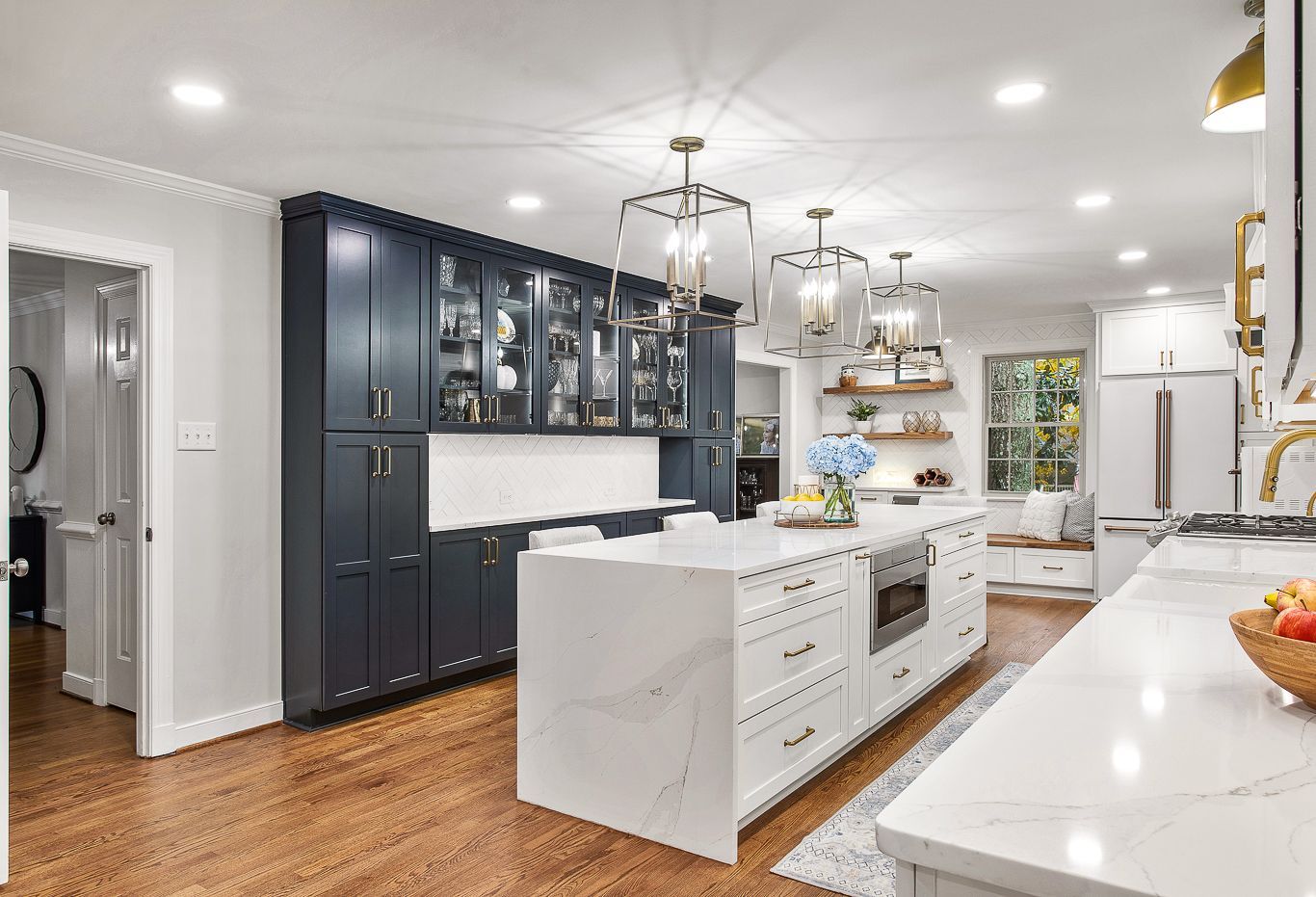 A picture of the McGaugh Kitchen after our work!