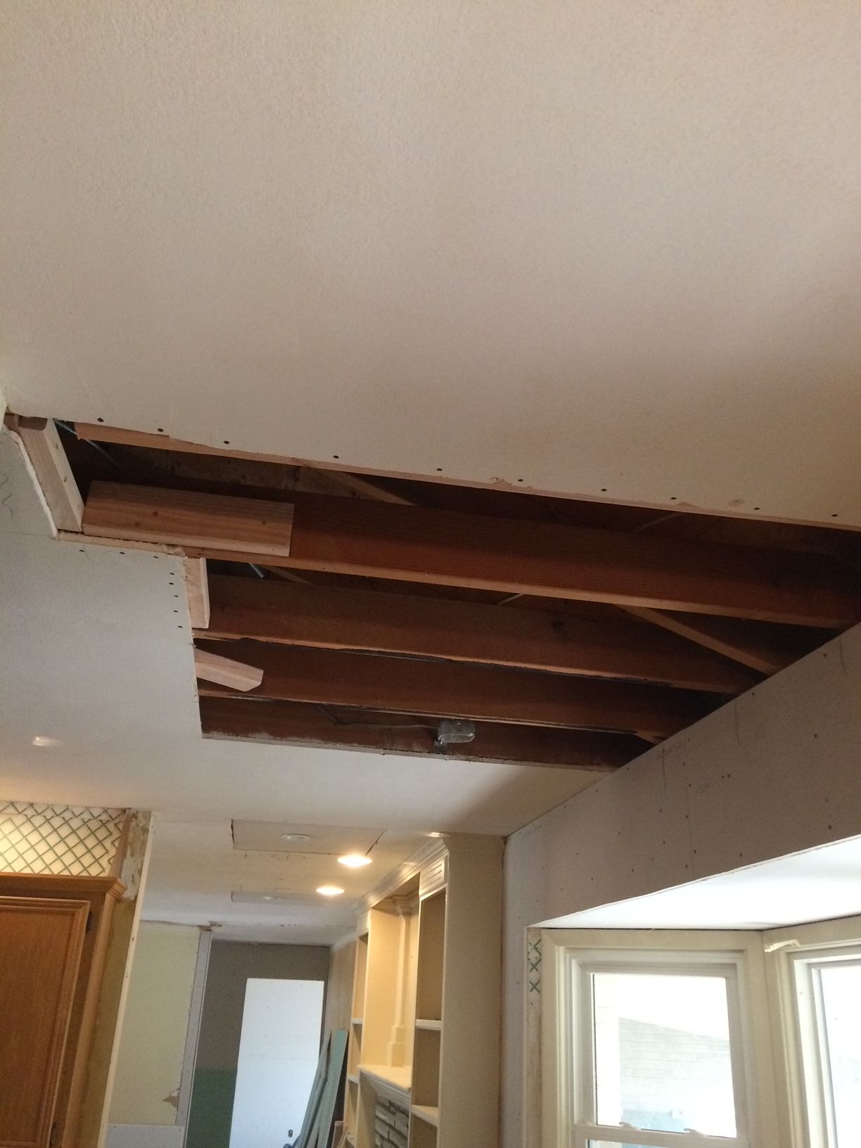 Water Damage on Ceiling