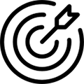 image of black and white board and arrow
