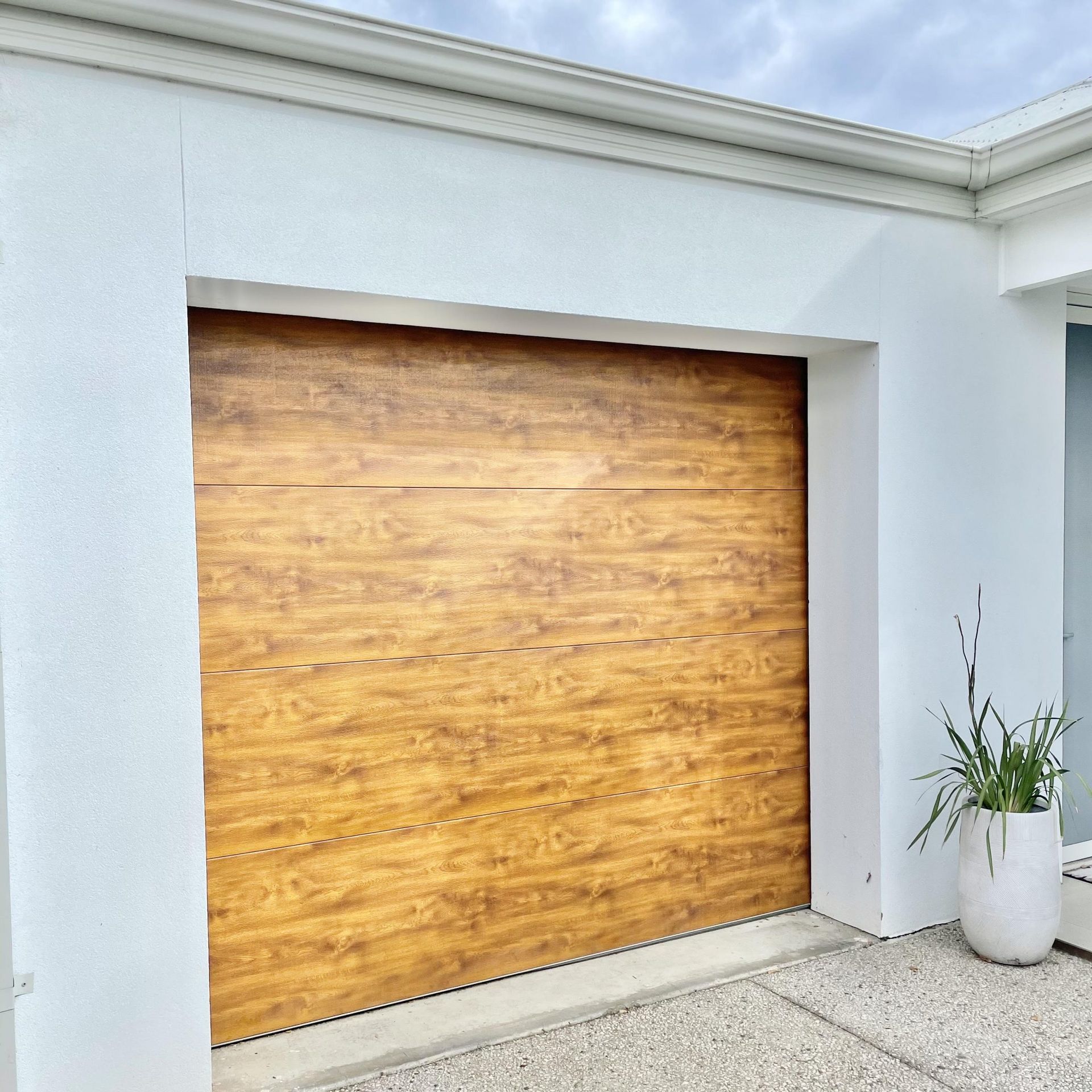 Gliderol Timber Look Single Garage Door Adelaide