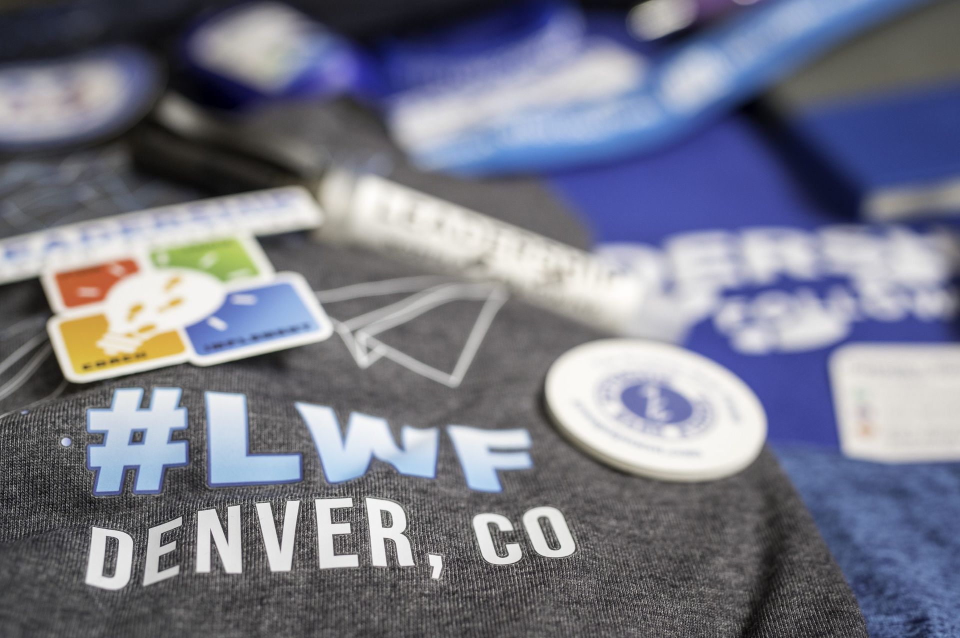 A shirt that says #lwf denver co on it