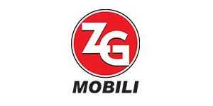 Logo per ZG Mobili con grandi lettere bianche stilizzate 