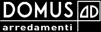 Il logo di Domus Arredamenti presenta la scritta 