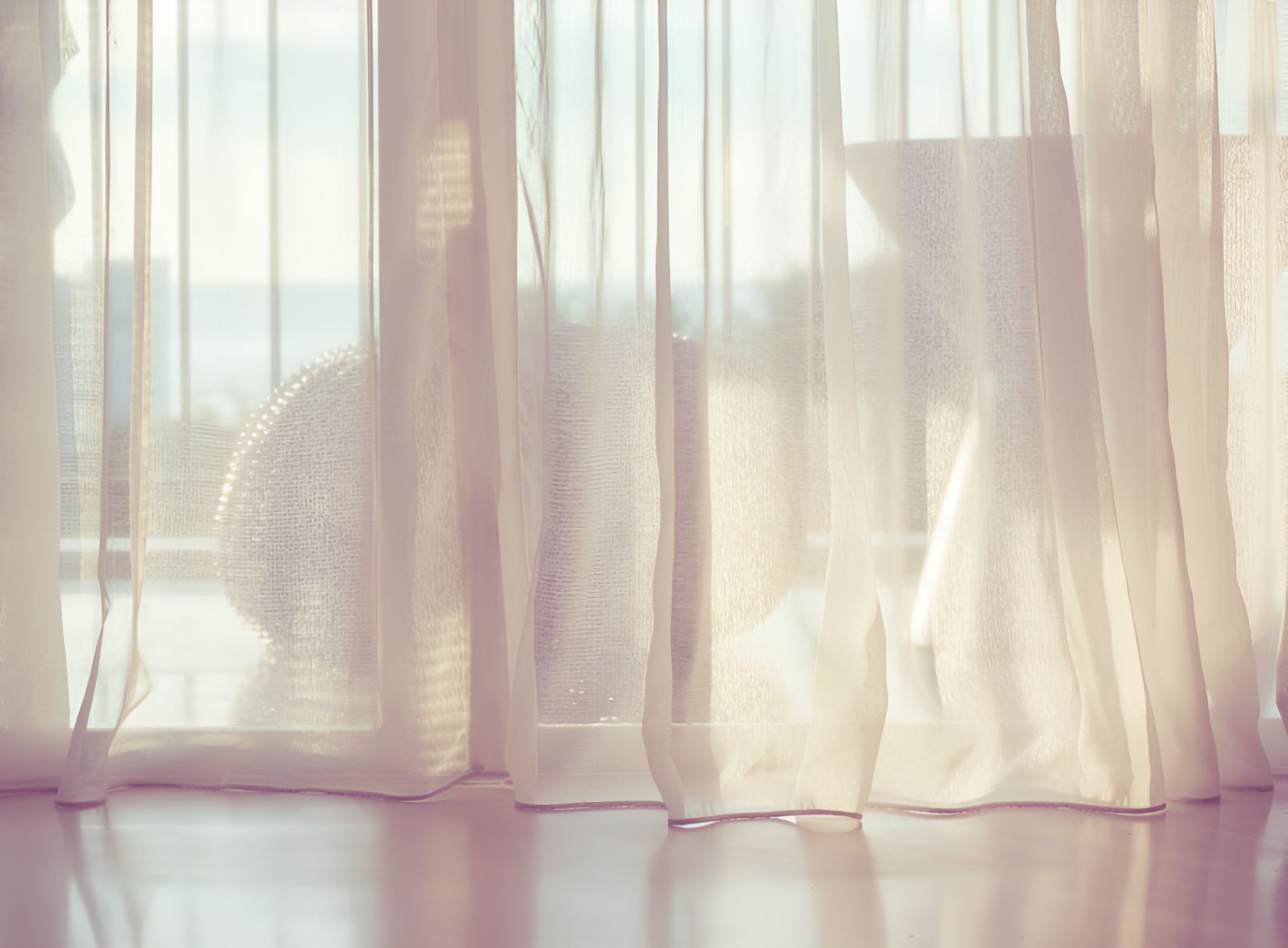 The Curtains Are Open and the Sun is Shining Through Them — Newcastle Curtains And Blinds In Warners Bay, NSW