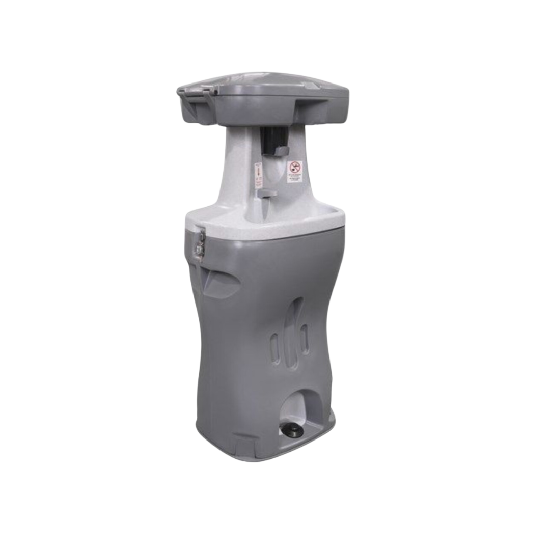 Anytime Outhouse's hand washing station rental for construction projects in Indiana
