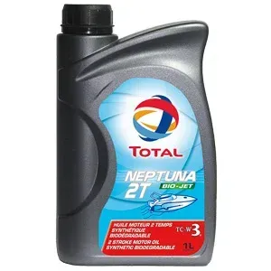 Total Neptuna 2t Bio-jet Synthetic Motor Oil Bottle — North Queensland Independant Fuel Services in Slade Point, QLD