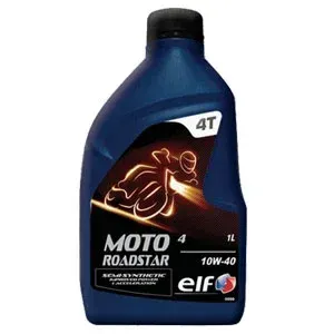 Blue Bottle of Elf Moto Roadstar 10w-40 4t Motorcycle Oil — North Queensland Independant Fuel Services in Slade Point, QLD