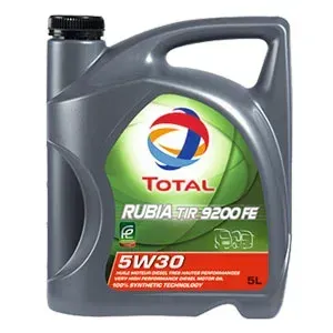 Gray Container of Total Rubia Tir 9200 Fe 5w30 Motor Oil — North Queensland Independant Fuel Services in Slade Point, QLD
