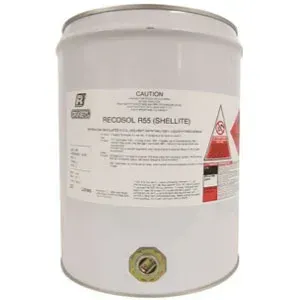 A White Industrial Drum Labeled Recosol R55 — North Queensland Independant Fuel Services in Slade Point, QLD
