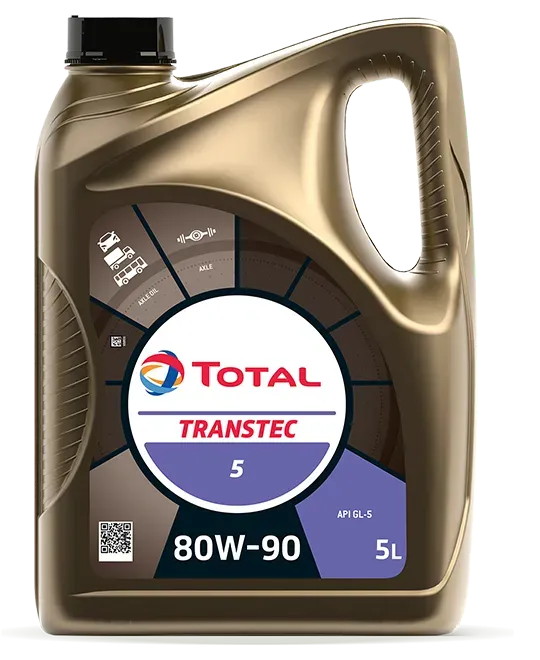 Canister of Total Transtech 5 80w-90 Transmission Oil — North Queensland Independant Fuel Services in Slade Point, QLD