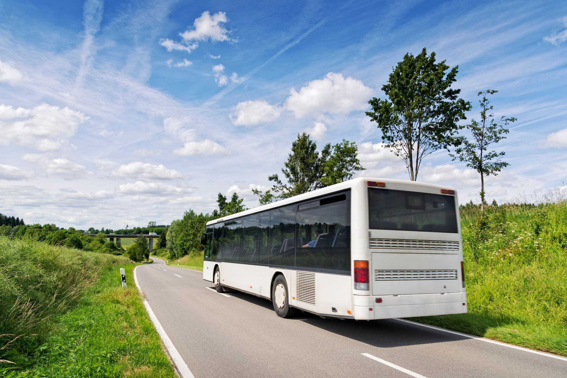 bus su strada