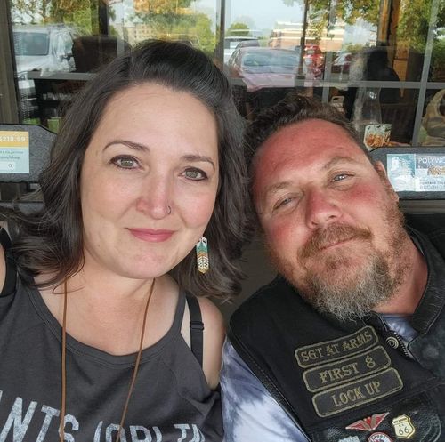 photo of Tiffany Moss and husband