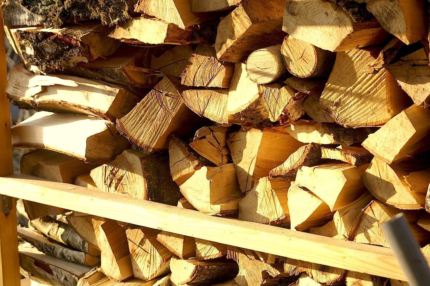 Brennholz stapeln