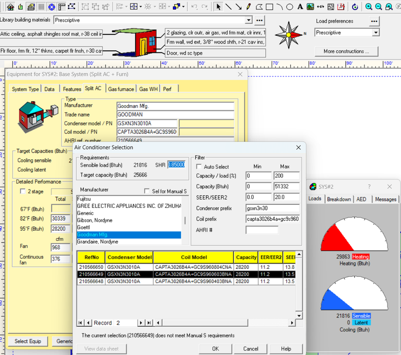 Overlapping desktop app windows with forms, tables, and red-blue gauge charts