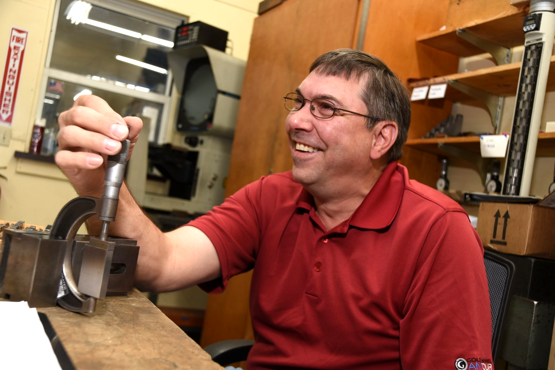 Employee Measuring Materials