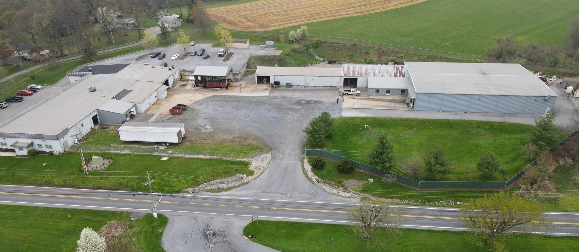 Aerial Photo of Plant