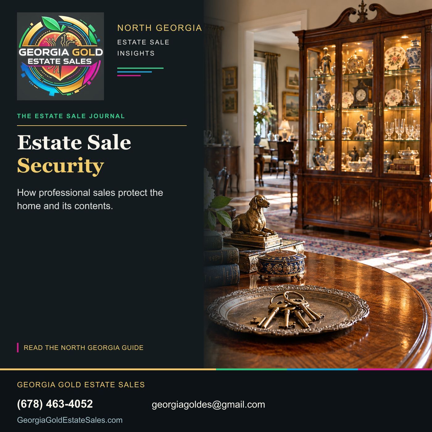 Georgia Gold Estate Sales guide to Estate Sale Security