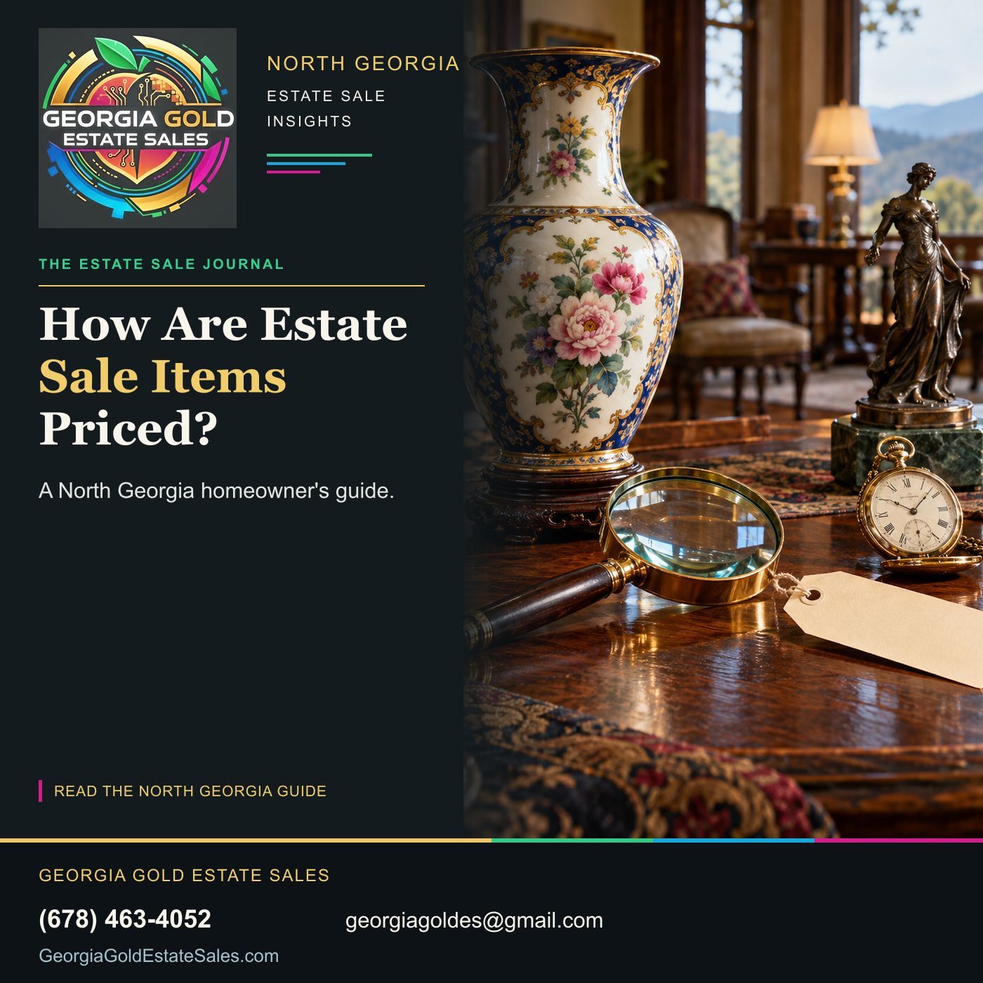 Georgia Gold Estate Sales guide to How Are Estate Sale Items Priced?