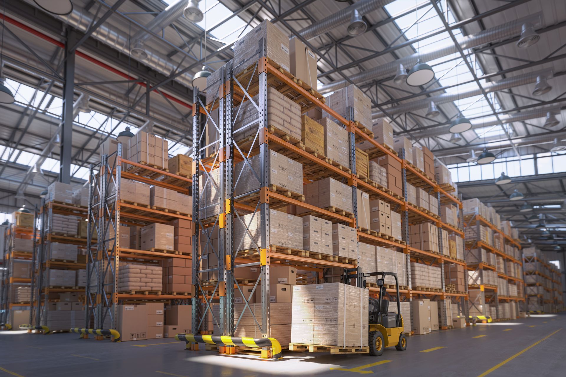 Warehouse interior