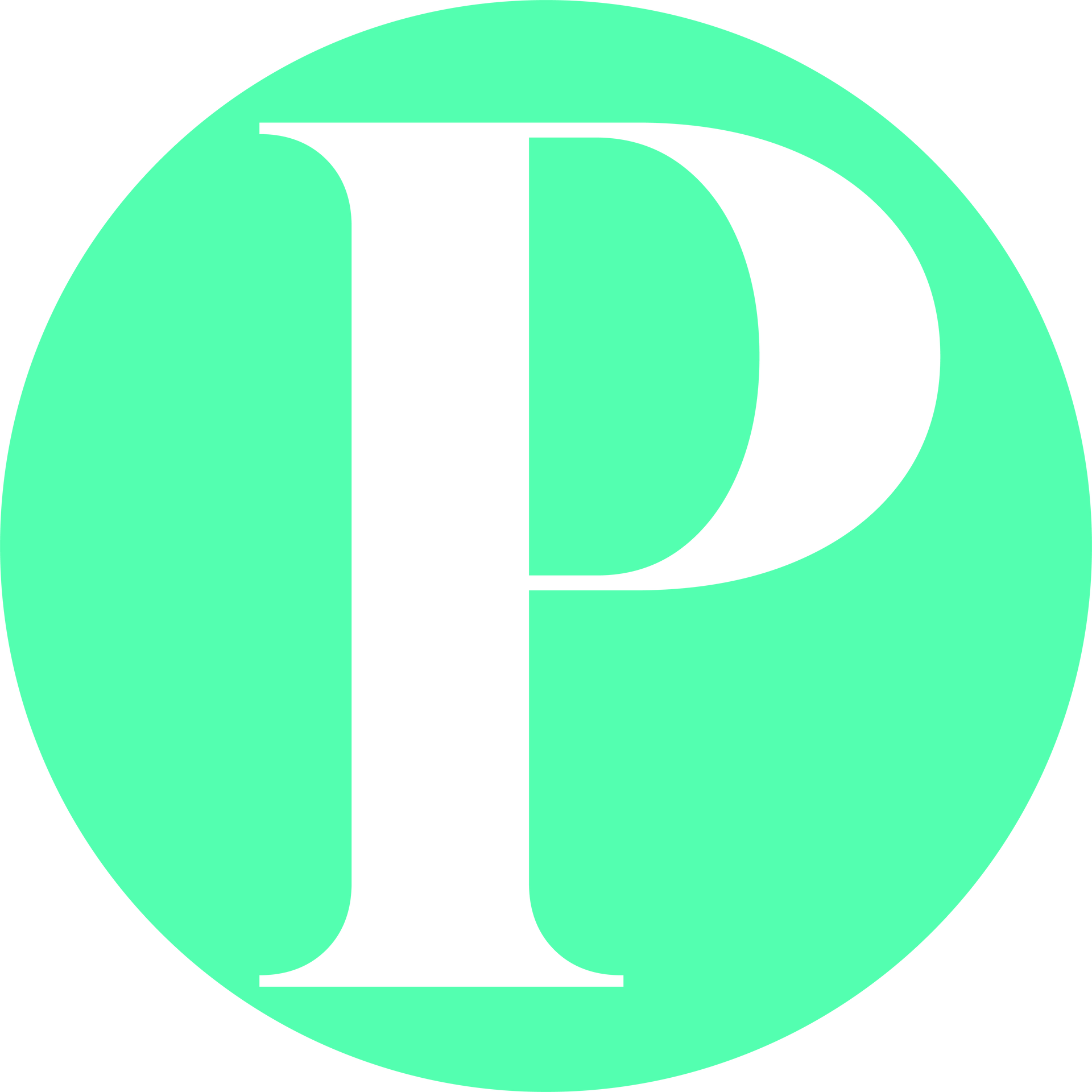 The letter p is in a green circle on a white background. Picology brand