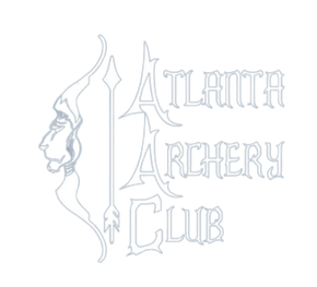Atlanta Archery Club logo with bow, arrow, and stylized text.