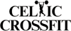 CELTIC CROSSFIT logo with a black weightlifter silhouette between the words