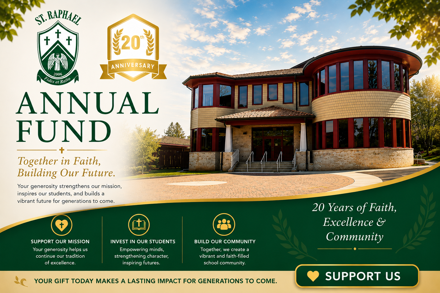 Image of St Raphael School with with the name Annual Fund