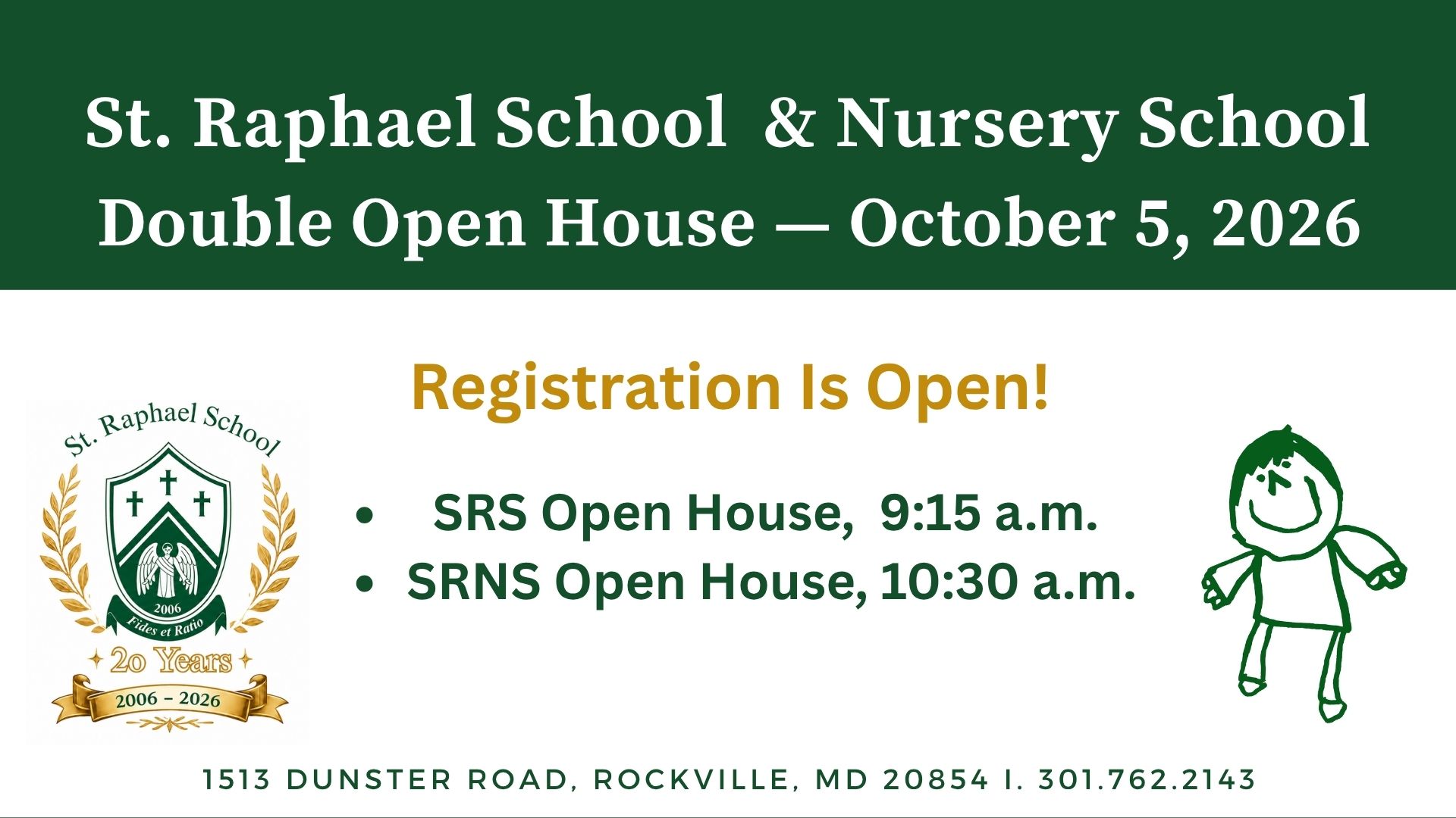 Double Open House - Save the date