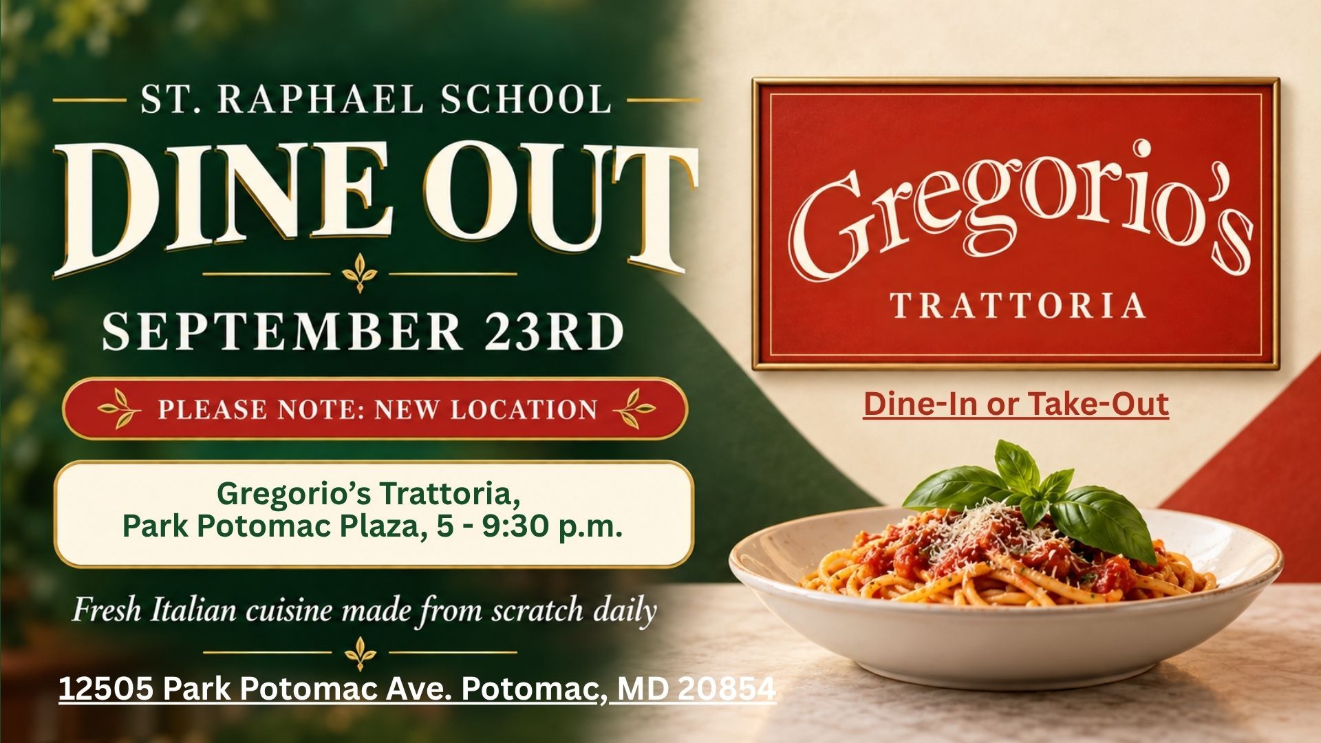 Gregorio's Trattoria 2026 dine out
