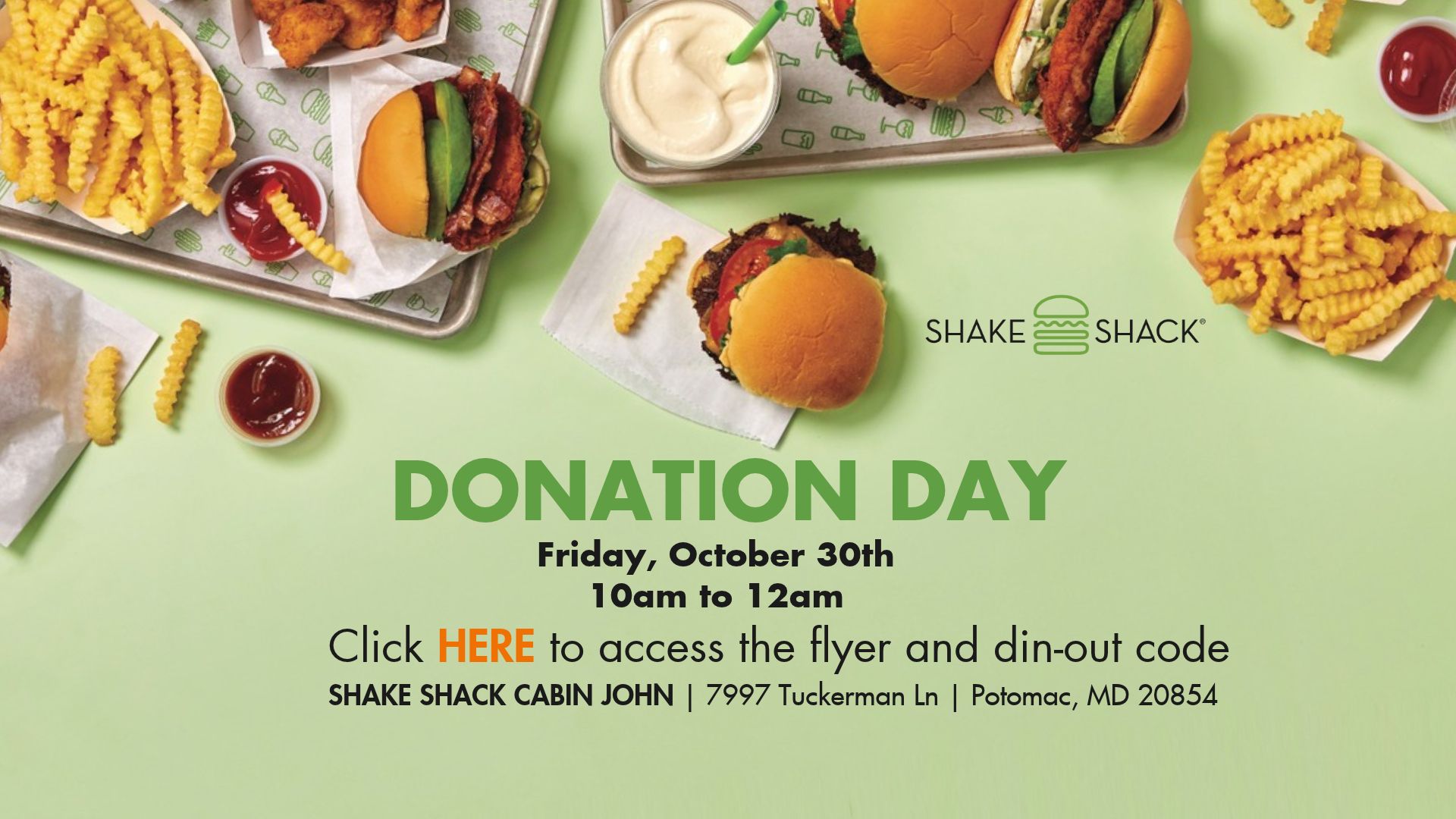 Shake Shack 2026 Dine Out