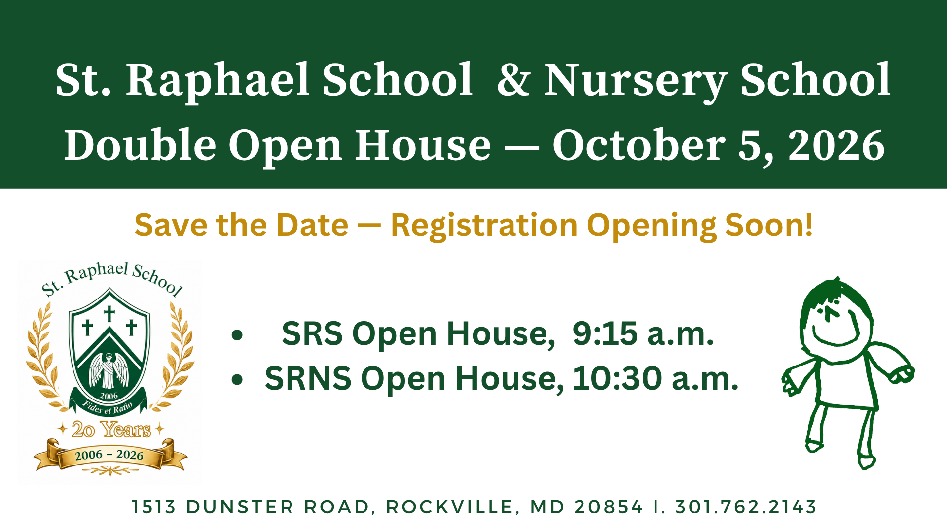 Double Open House - Save the date