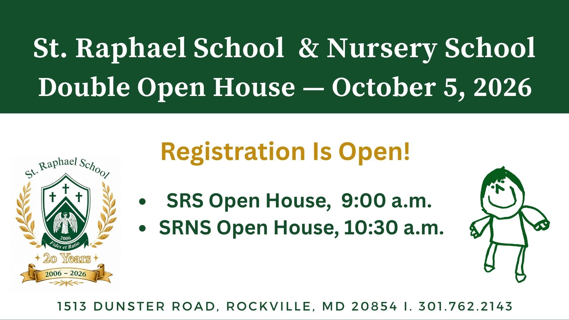 Double Open House - Save the date