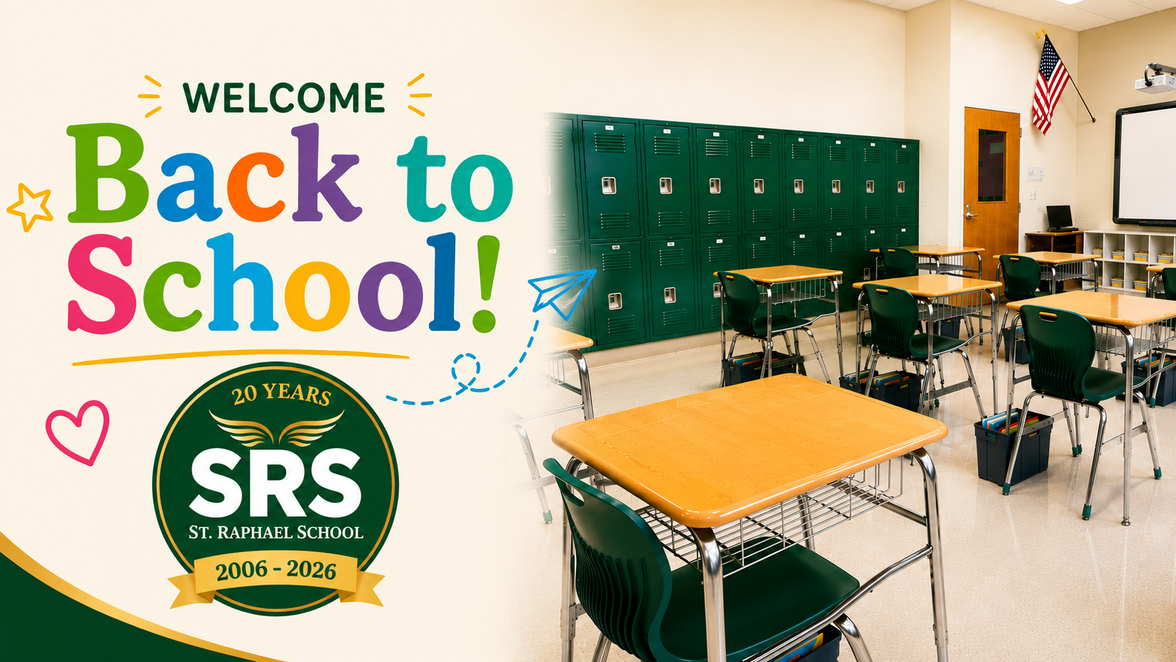 Welcome back to school SRS