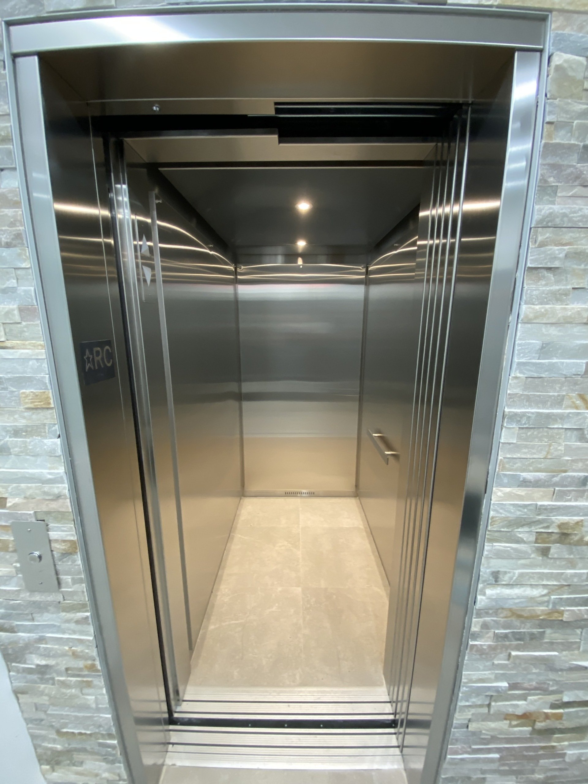 Filet d'ascenseur en acier inoxydable 16 mm anneau solide