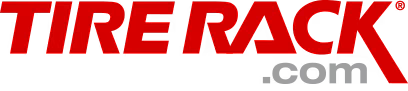TireRack.com logo in red and black on a white background
