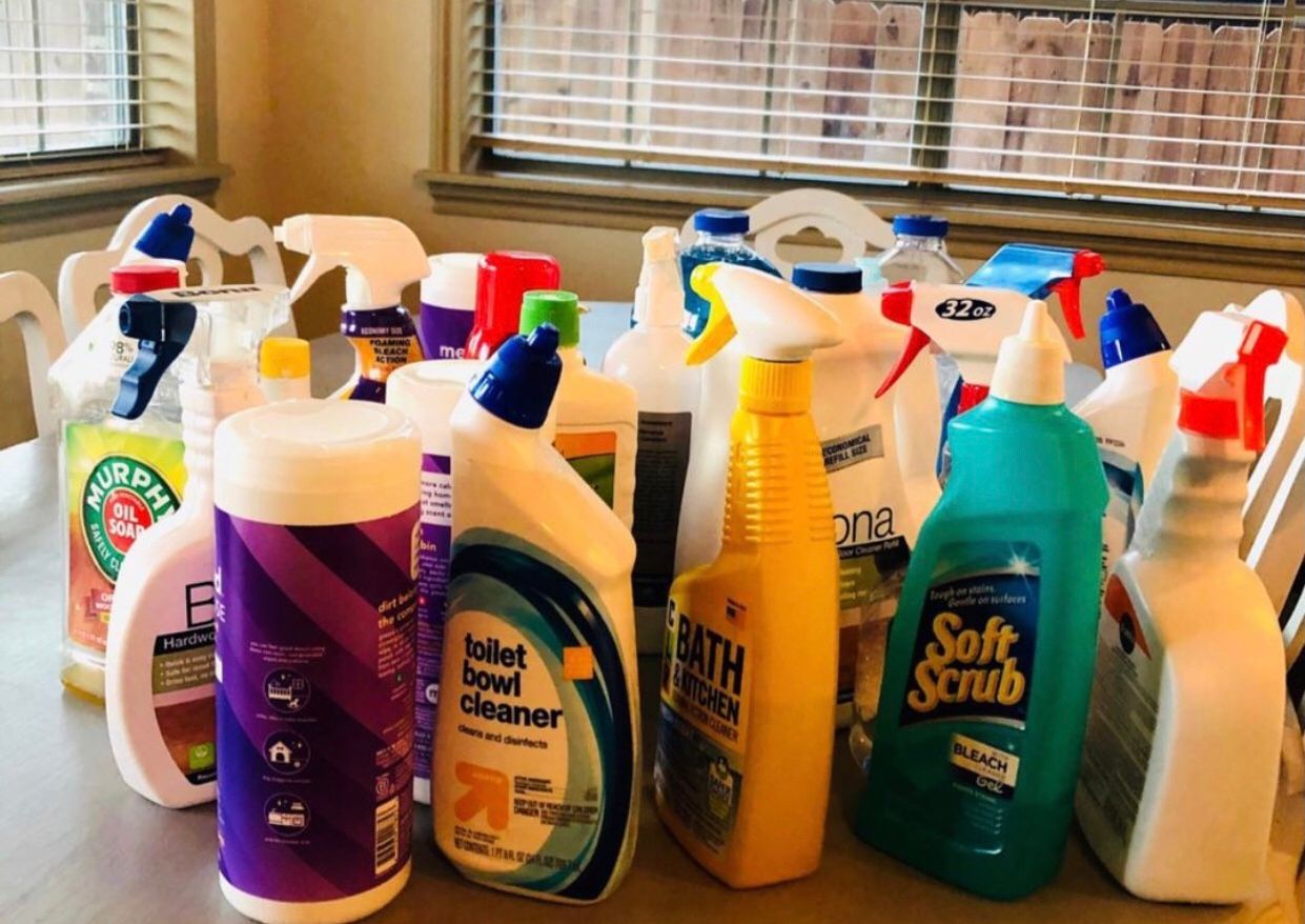 January 2020 Ditching over 17 different cleaners for a non-toxic options