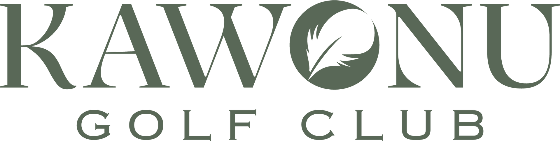 Kawonu Primary Logo - Green