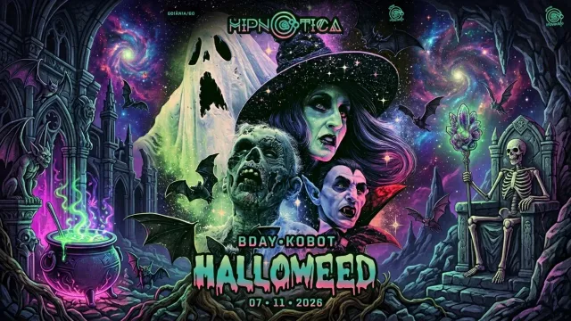 Hipnótica Halloweed 2026 - Bday Kobot