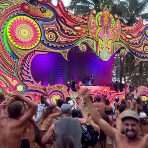 Skizologic @ Back to the Source - HillTop Goa 2026 [Retro DJ Set]