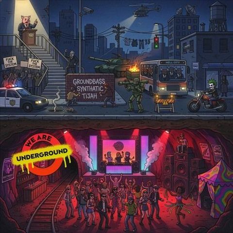 Synthatic, GroundBass & Tijah - We Are Underground