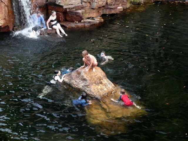 Always time for a swim