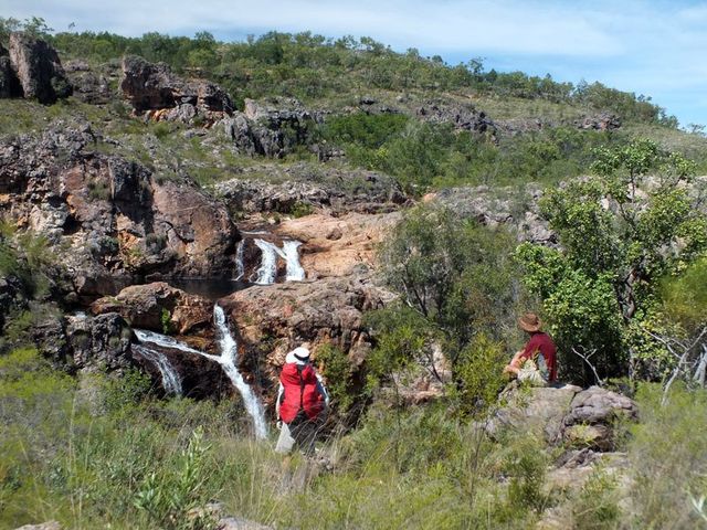 Kakadu, Gronophylum Falls, early dry season trek