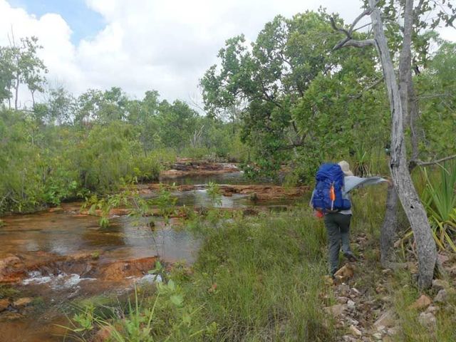 Tolmer Creek, Litchfield, early wet season hike 